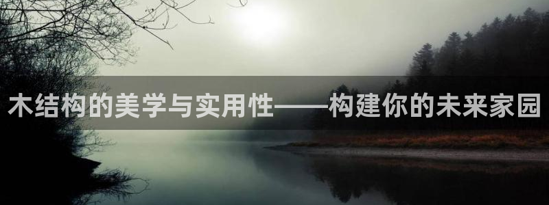 意昂3娱乐：木结构的美学与实用性——构建你的未来家园