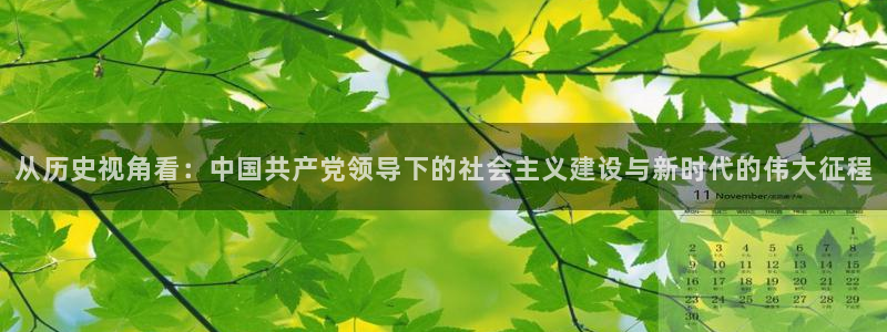 海南意昂体育3发展怎么样：从历史视角看：中国共产党领导下的社会主义建设与新时代的伟大征程