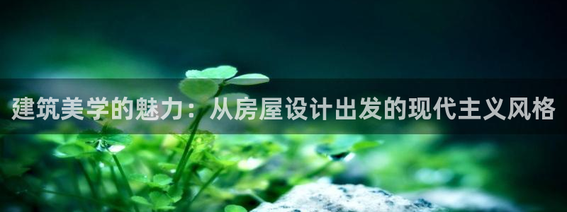 意昂体育3招商电话号码是多少啊：建筑美学的魅力：从房屋设计出发的现代主义风格