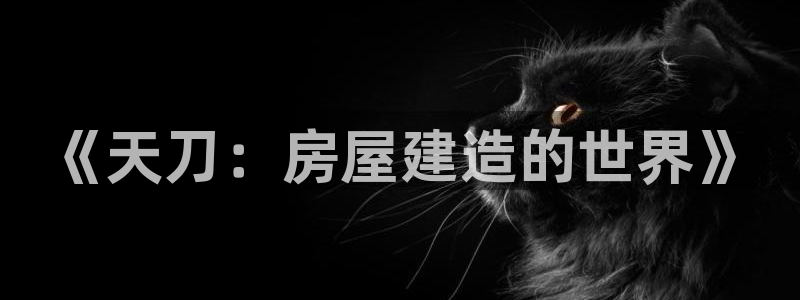 意昂体育3招商电话号码是多少啊：《天刀：房屋建造的世界》