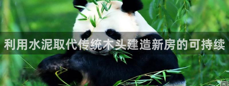 意昂体育3平台是正规平台吗：利用水泥取代传统木头建造新房的可持续