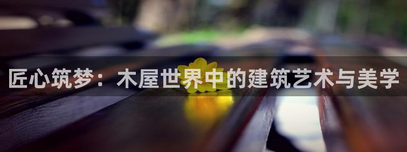 意昂3科技：匠心筑梦：木屋世界中的建筑艺术与美学