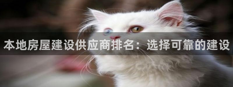 意昂体育3平台注册：本地房屋建设供应商排名：选择可靠的建设