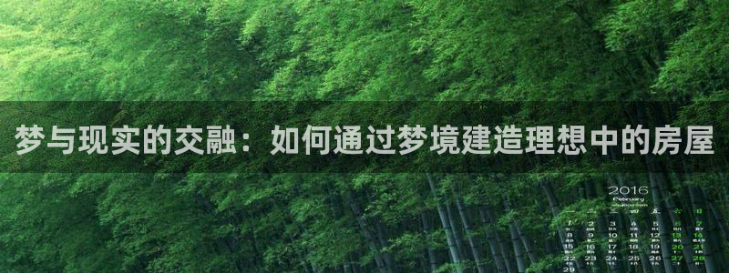 德国意昂3集团：梦与现实的交融：如何通过梦境建造理想中的房屋